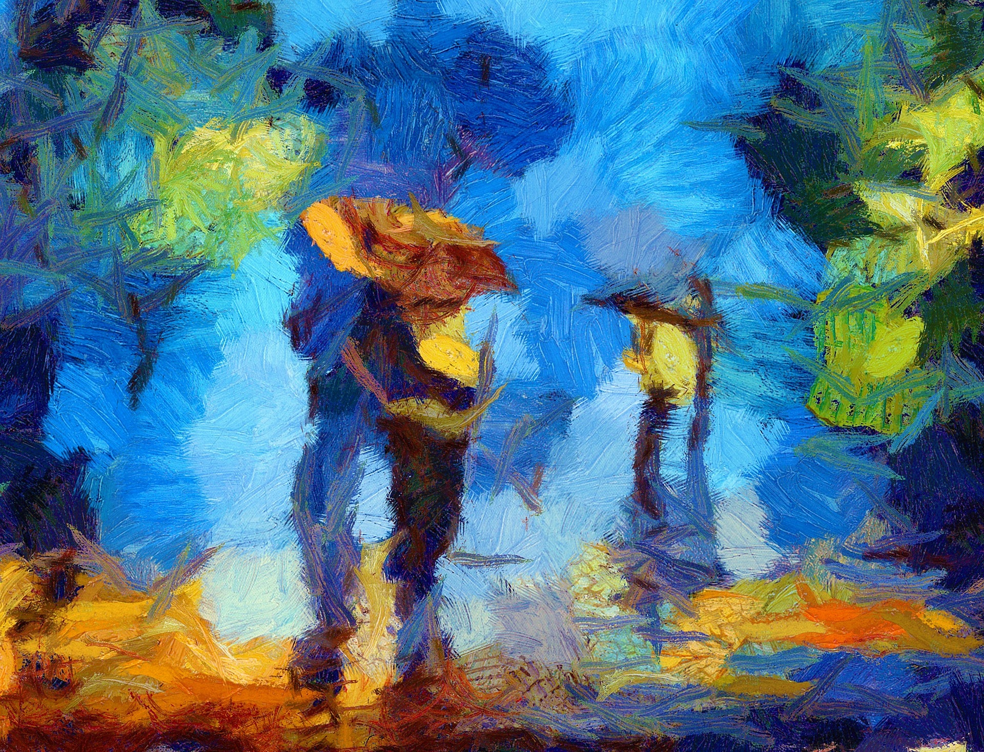 Walking In The Rain