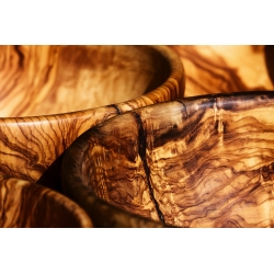Olive wood bowl
